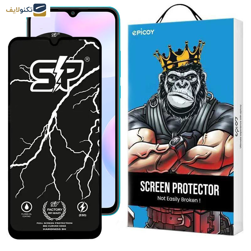 محافظ صفحه نمایش گوشی شیائومی Redmi 9i-Redmi 9i Sport-Redmi 9A اپیکوی مدل SP Factory - Epicoy SP Factory Screen Protector For Xiaomi Redmi 9i-Redmi 9i Sport-Redmi 9AT-Redmi 9 Activ